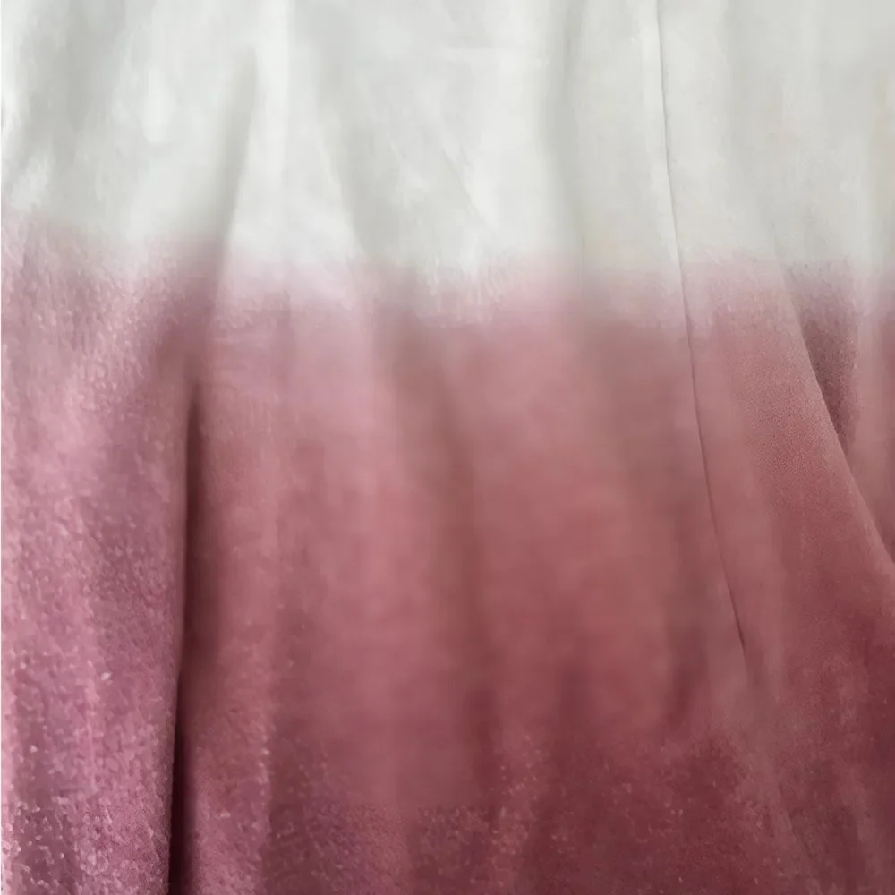 143 story pink ombre sweater 1X